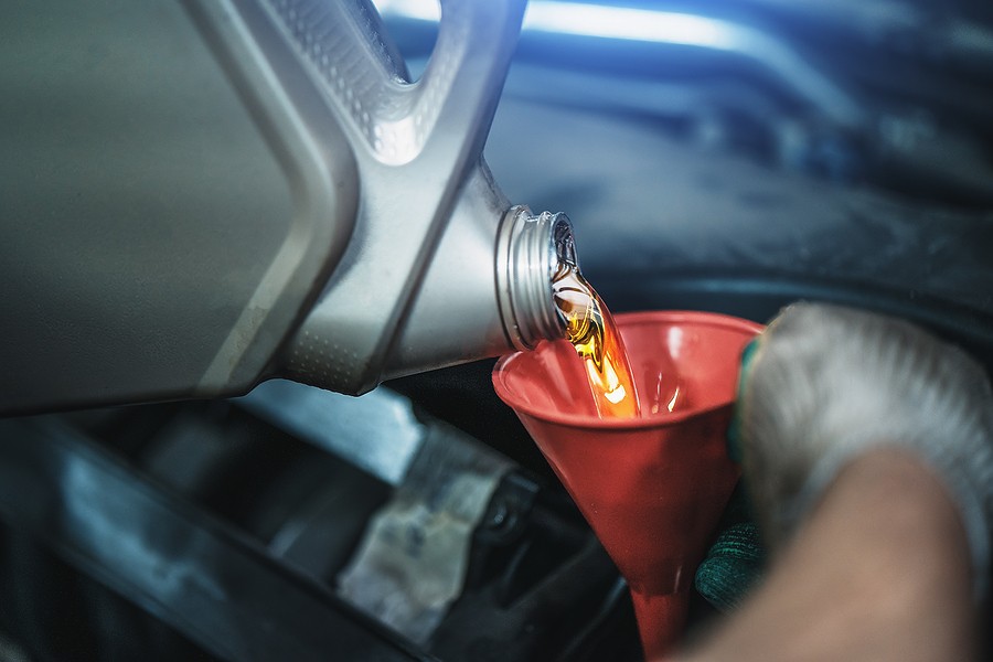 Diesel Engine Oil Change